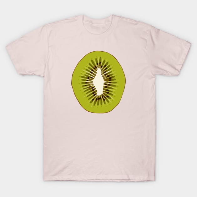 Kiwi T-Shirt by ElviaMontemayor